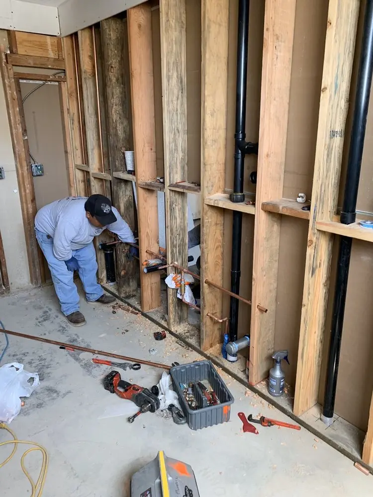 Commercial rough-in plumbing for Commercial Plumbing in Quakertown